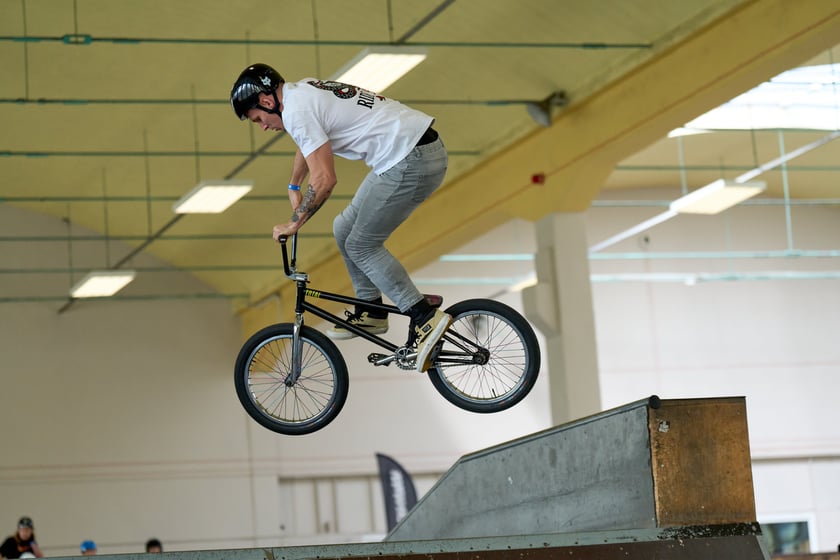 Zawodnicy z Polski i Europy podczas eliminacji BMX Freestyle Contest 2025
