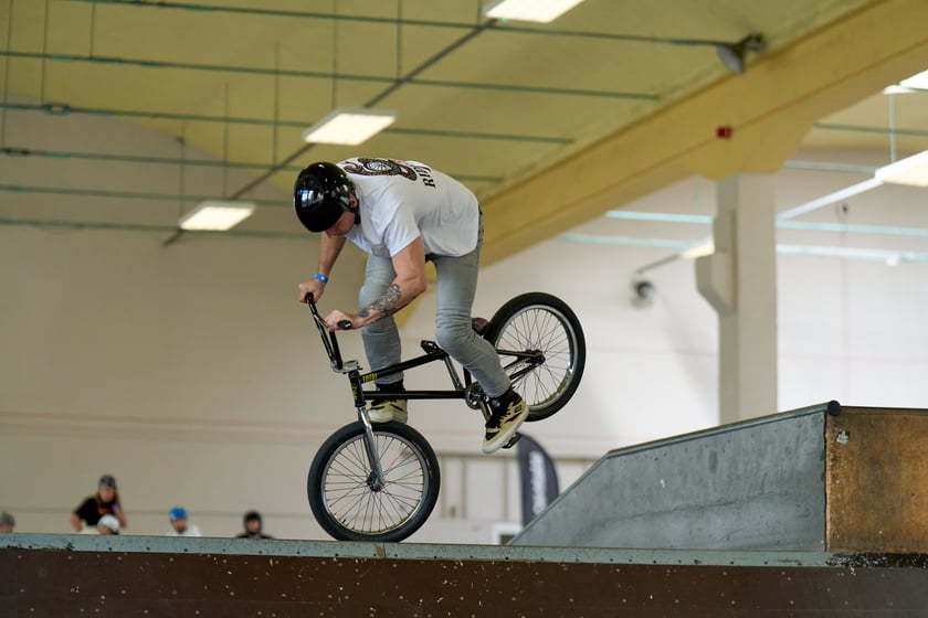 Zawodnicy z Polski i Europy podczas eliminacji BMX Freestyle Contest 2025