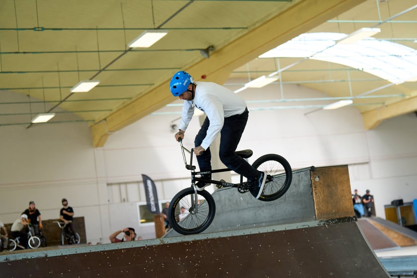 Zawodnicy z Polski i Europy podczas eliminacji BMX Freestyle Contest 2025