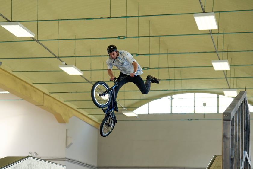 Zawodnicy z Polski i Europy podczas eliminacji BMX Freestyle Contest 2025