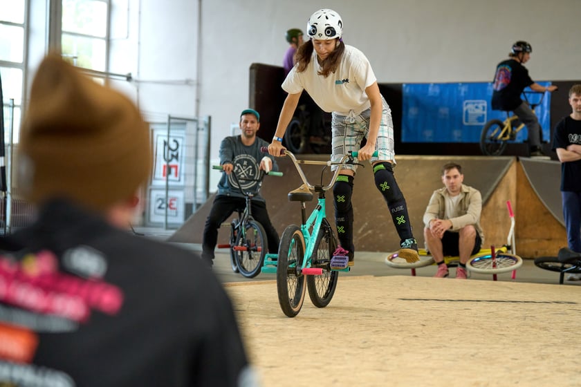 Zawodnicy z Polski i Europy podczas eliminacji BMX Freestyle Contest 2025