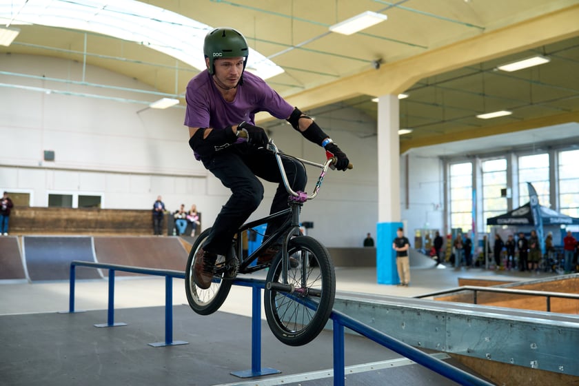 Zawodnicy z Polski i Europy podczas eliminacji BMX Freestyle Contest 2025