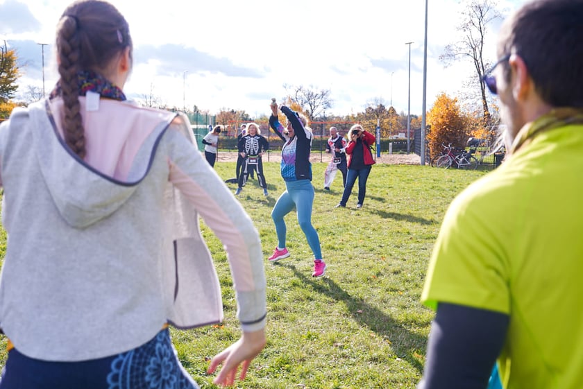 Halloweenowy bieg Radia Wrocław. Park Skowroni, 26.10.2025