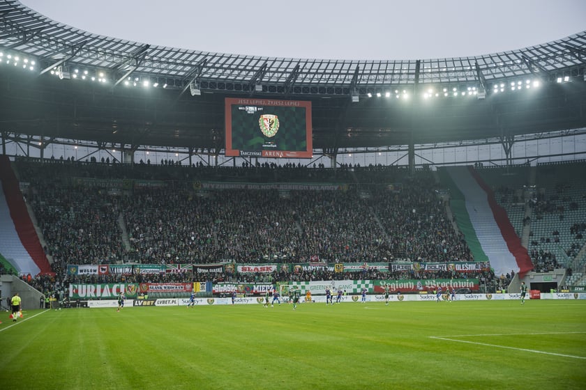 Mecz Śląsk Wrocław - Polonia Bytom na Tarczyński Arena