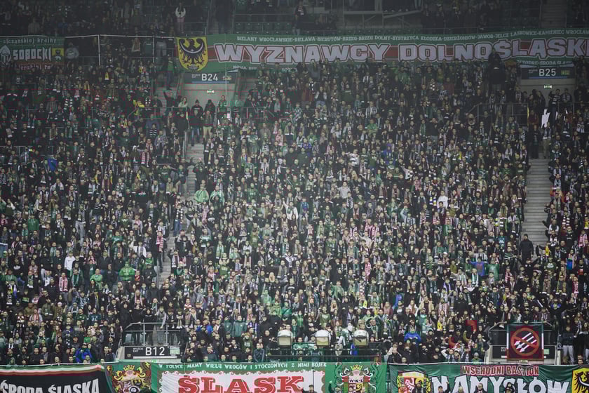 Mecz Śląsk Wrocław - Polonia Bytom na Tarczyński Arena