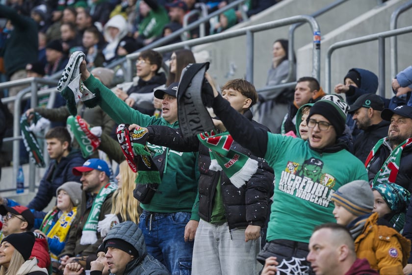 Mecz Śląsk Wrocław - Polonia Bytom na Tarczyński Arena