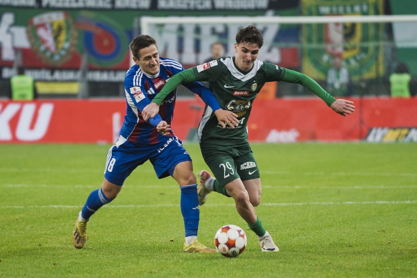 Powiększ obraz: Mecz Śląsk Wrocław - Polonia Bytom na Tarczyński Arena