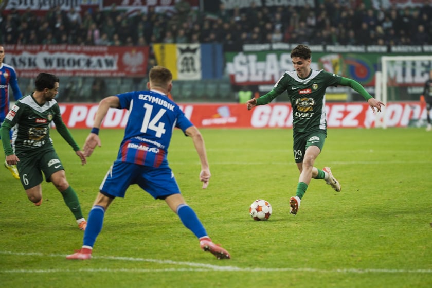 Powiększ obraz: Mecz Śląsk Wrocław - Polonia Bytom na Tarczyński Arena