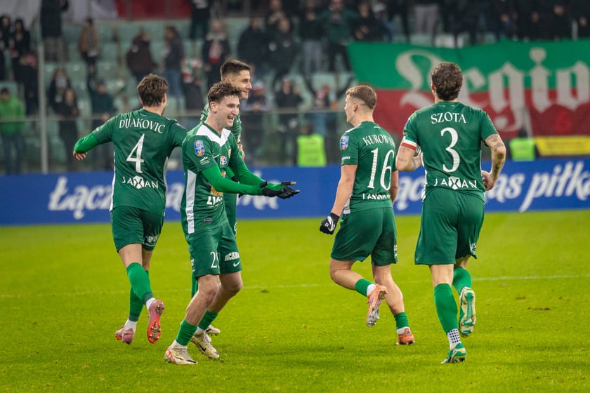 Powiększ obraz: Mecz Śląska Wrocław z Rakowem Częstochowa w STS Pucharze Polski.