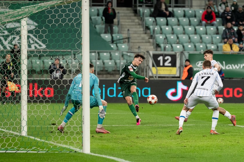 Mecz Śląsk Wrocław - Stal Rzeszów na Tarczyński Arena 8 grudnia 2025 r.