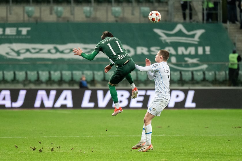 Mecz Śląsk Wrocław - Stal Rzeszów na Tarczyński Arena 8 grudnia 2025 r.