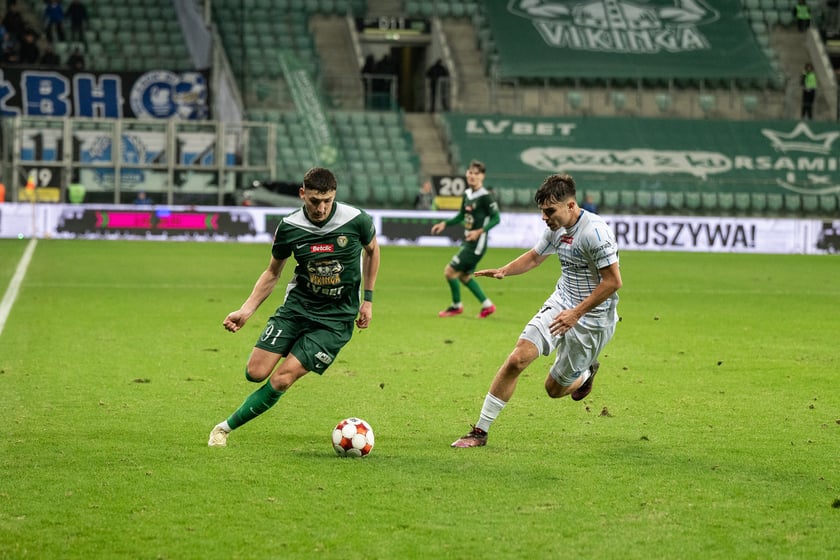 Mecz Śląsk Wrocław - Stal Rzeszów na Tarczyński Arena 8 grudnia 2025 r.