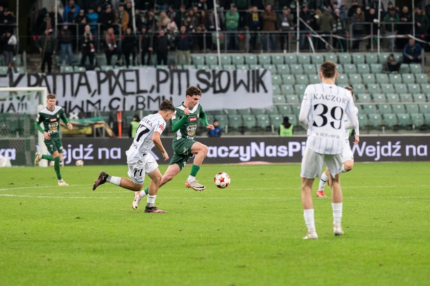 Mecz Śląsk Wrocław - Stal Rzeszów na Tarczyński Arena 8 grudnia 2025 r.