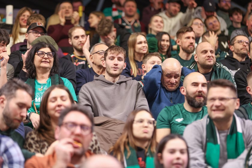 Powiększ obraz: Mecz Orlen Basket Ligi - Śląsk Wrocław - Dziki Warszawa w hali Orbita (23 grudnia 2025 r.).