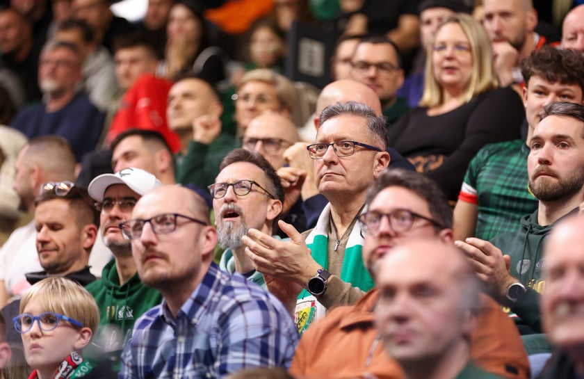 Powiększ obraz: Mecz Orlen Basket Ligi - Śląsk Wrocław - Dziki Warszawa w hali Orbita (23 grudnia 2025 r.).