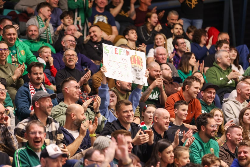 Powiększ obraz: Mecz Orlen Basket Ligi - Śląsk Wrocław - Dziki Warszawa w hali Orbita (23 grudnia 2025 r.).