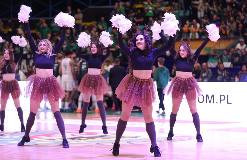 Powiększ obraz: Mecz Orlen Basket Ligi - Śląsk Wrocław - Dziki Warszawa w hali Orbita (23 grudnia 2025 r.).