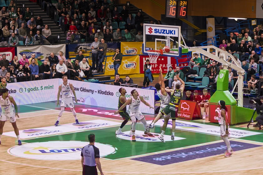 Powiększ obraz: Mecz koszykówki - Śląsk Wrocław - Zastal Zielona Góra - 2 stycznia 2026 r., hala Orbita