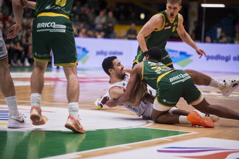 Powiększ obraz: Mecz koszykówki - Śląsk Wrocław - Zastal Zielona Góra - 2 stycznia 2026 r., hala Orbita