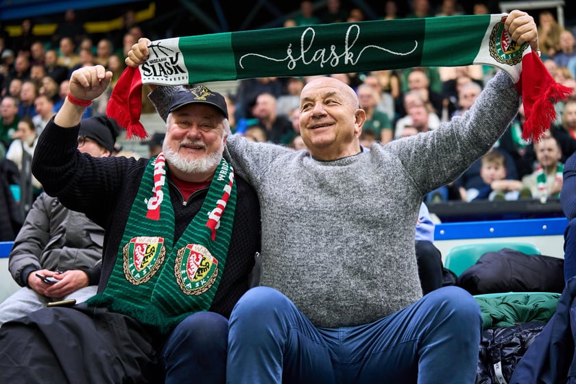 Powiększ obraz: Mecz koszykówki Śląsk Wrocław - Hapoel Midtown Jerozolima 6 stycznia w hali Orbita.