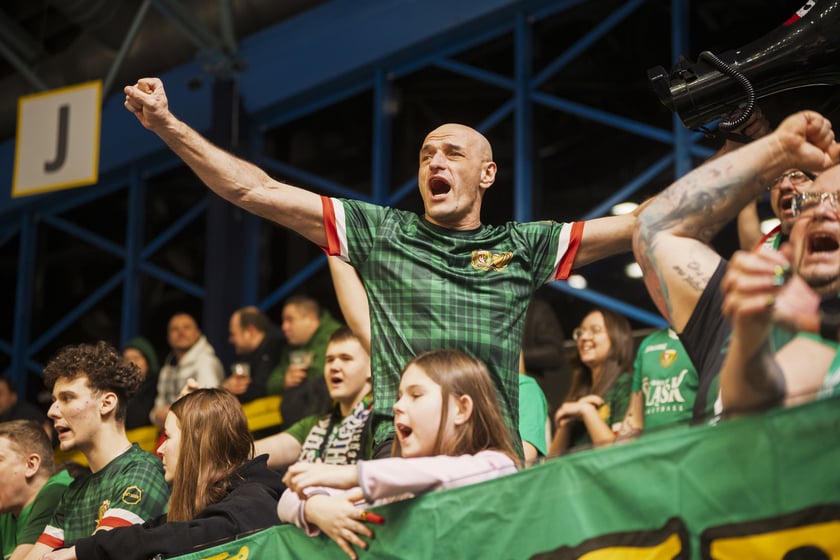 Powiększ obraz: Mecz koszykówki - Śląsk Wrocław - Miasto Szkła Krosno, 11 stycznia 2026 r.