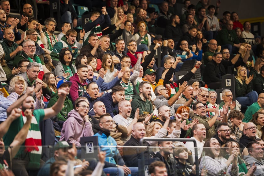 Powiększ obraz: Mecz koszykówki - Śląsk Wrocław - Miasto Szkła Krosno, 11 stycznia 2026 r.