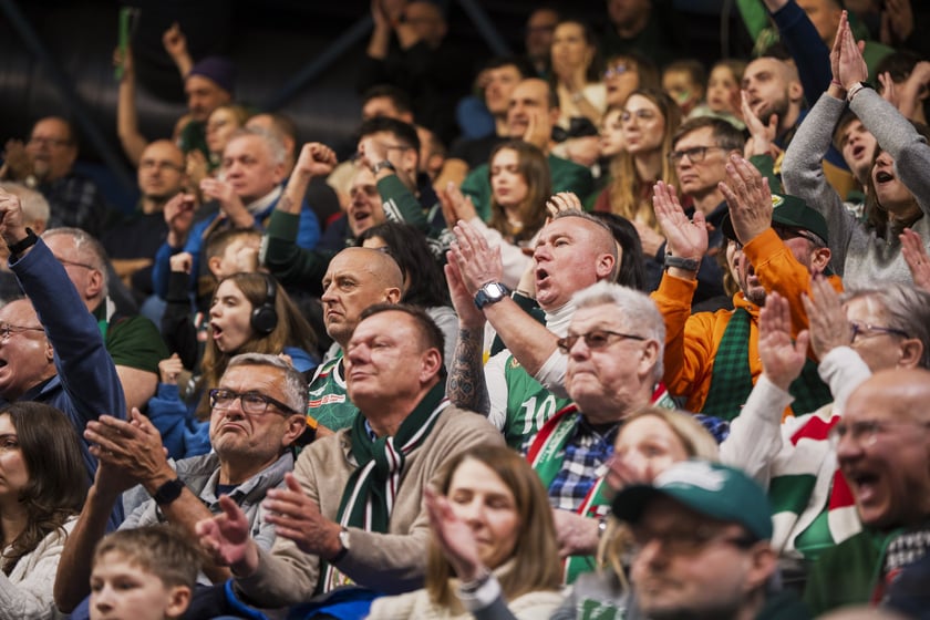 Powiększ obraz: Mecz koszykówki - Śląsk Wrocław - Miasto Szkła Krosno, 11 stycznia 2026 r.