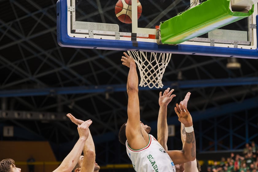 Powiększ obraz: Mecz koszykówki - Śląsk Wrocław - Miasto Szkła Krosno, 11 stycznia 2026 r.