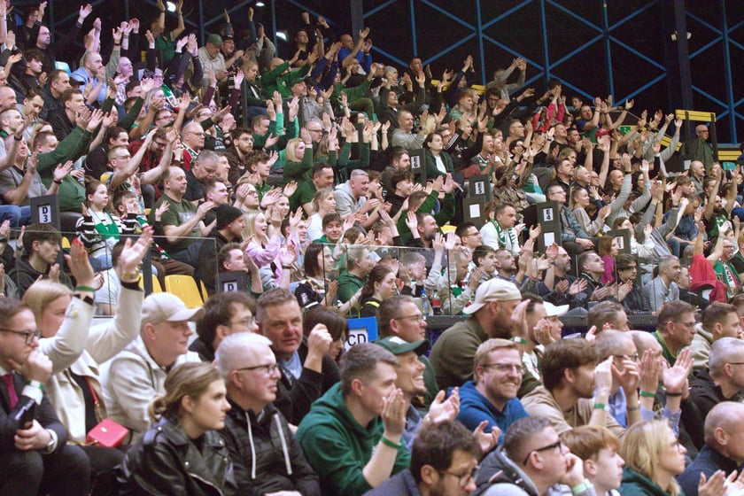 Powiększ obraz: Mecz koszykówki Śląsk Wrocław - MKS Dąbrowa Górnicza w hali Orbita, 5 marca 2026 r.