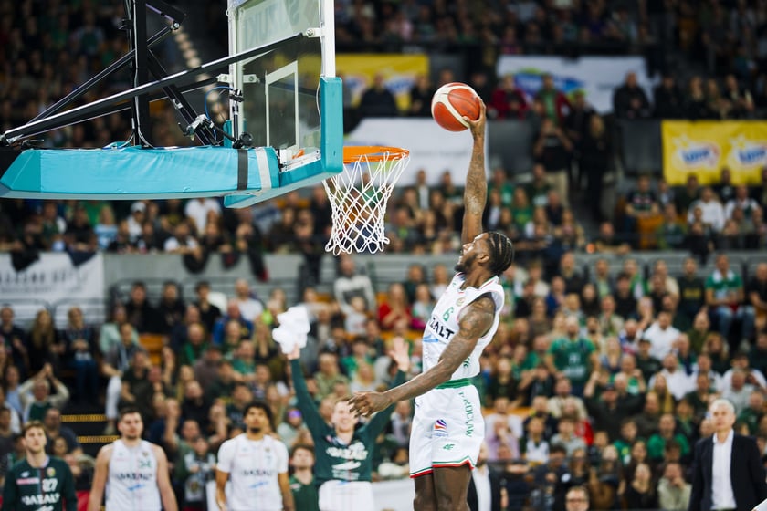 Powiększ obraz: Mecz koszykówki Śląsk Wrocław - Górnik Wałbrzych w Hali Stulecia 10 marca 2026 r.