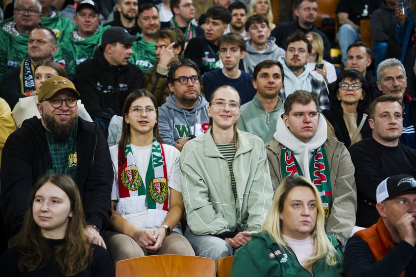 Powiększ obraz: Mecz koszykówki Śląsk Wrocław - Górnik Wałbrzych w Hali Stulecia 10 marca 2026 r.