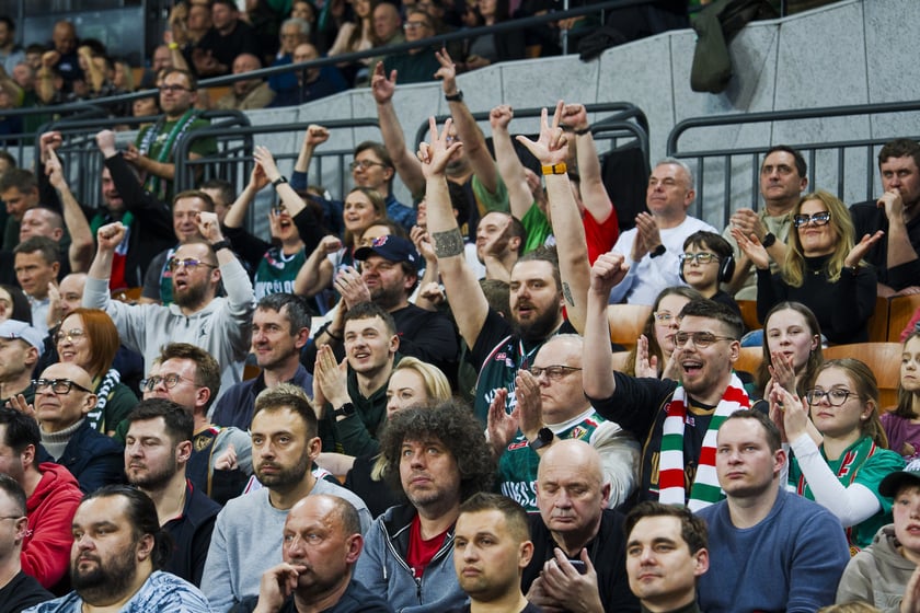 Powiększ obraz: Mecz koszykówki Śląsk Wrocław - Górnik Wałbrzych w Hali Stulecia 10 marca 2026 r.