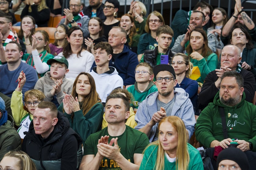 Powiększ obraz: Mecz koszykówki Śląsk Wrocław - Górnik Wałbrzych w Hali Stulecia 10 marca 2026 r.