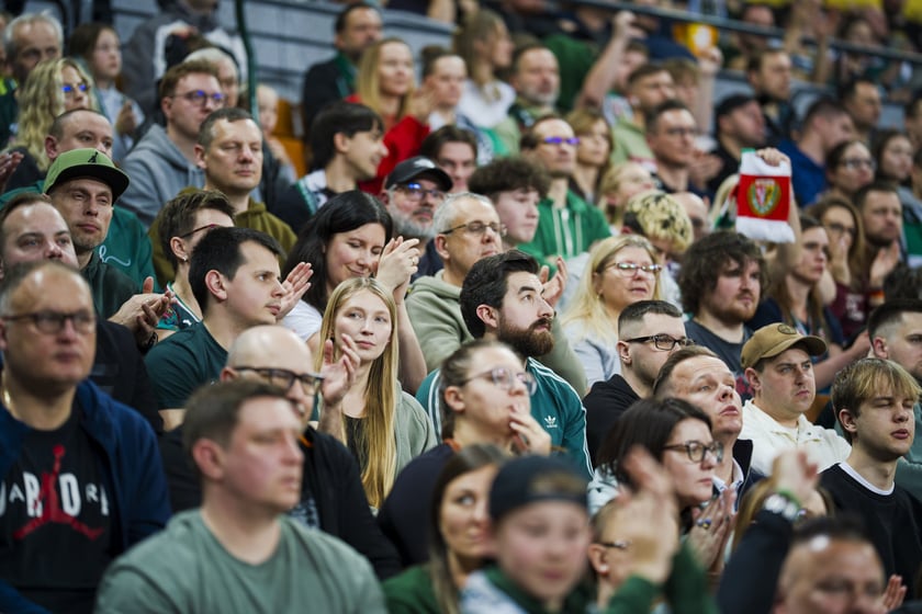 Powiększ obraz: Mecz koszykówki Śląsk Wrocław - Górnik Wałbrzych w Hali Stulecia 10 marca 2026 r.