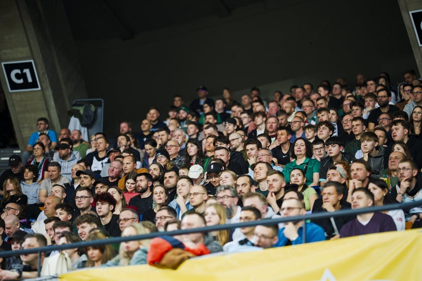 Powiększ obraz: Mecz koszykówki Śląsk Wrocław - Górnik Wałbrzych w Hali Stulecia 10 marca 2026 r.