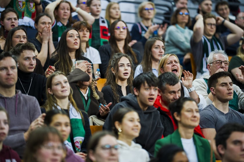 Powiększ obraz: Mecz koszykówki Śląsk Wrocław - Górnik Wałbrzych w Hali Stulecia 10 marca 2026 r.