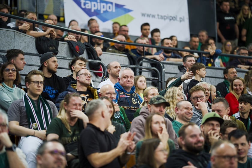 Powiększ obraz: Mecz koszykówki Śląsk Wrocław - Górnik Wałbrzych w Hali Stulecia 10 marca 2026 r.