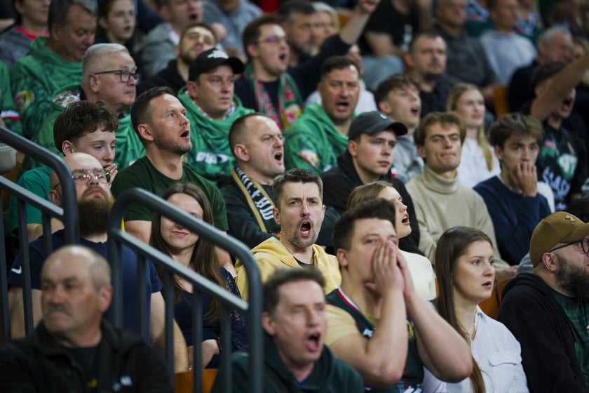 Powiększ obraz: Mecz koszykówki Śląsk Wrocław - Górnik Wałbrzych w Hali Stulecia 10 marca 2026 r.