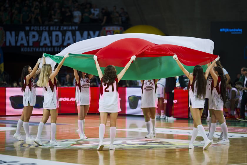 Powiększ obraz: Mecz koszykówki Śląsk Wrocław - Górnik Wałbrzych w Hali Stulecia 10 marca 2026 r.