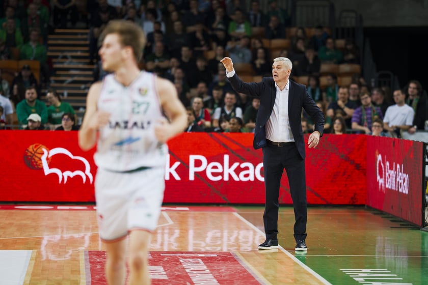 Powiększ obraz: Mecz koszykówki Śląsk Wrocław - Górnik Wałbrzych w Hali Stulecia 10 marca 2026 r.