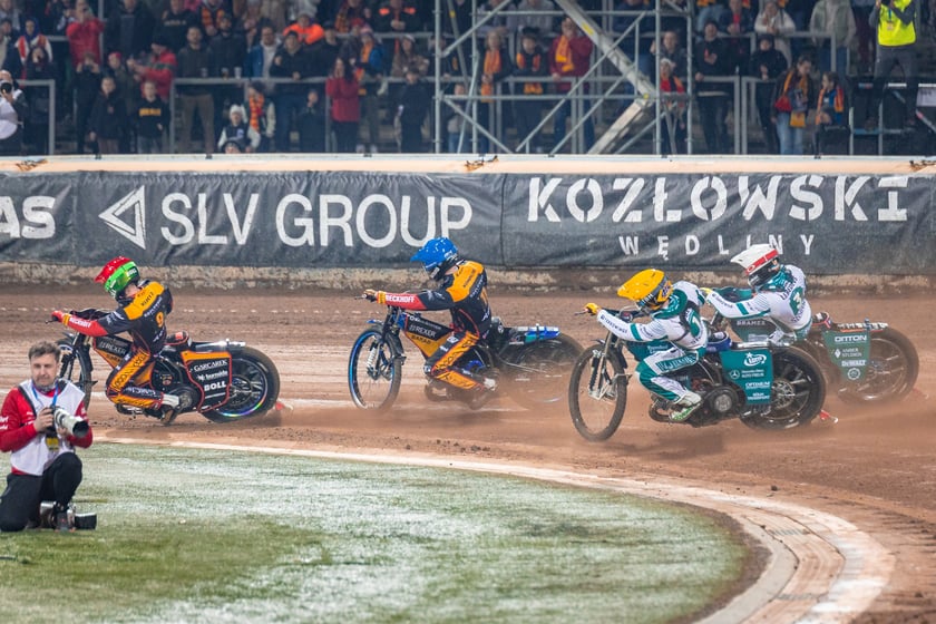 Powiększ obraz: Spotkanie  PGE Ekstraligi  żużla - Sparta Wrocław - Falubaz Zielona Góra - 10 kwietnia 2026 r. we Wrocławiu.