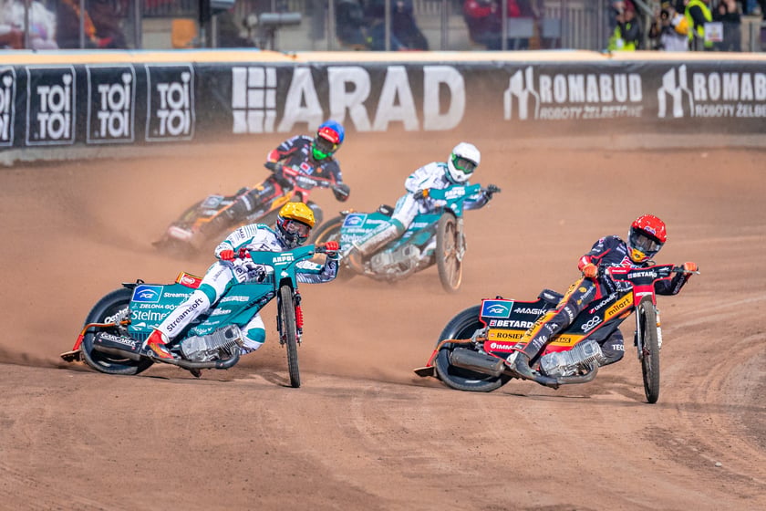 Powiększ obraz: Spotkanie  PGE Ekstraligi  żużla - Sparta Wrocław - Falubaz Zielona Góra - 10 kwietnia 2026 r. we Wrocławiu.