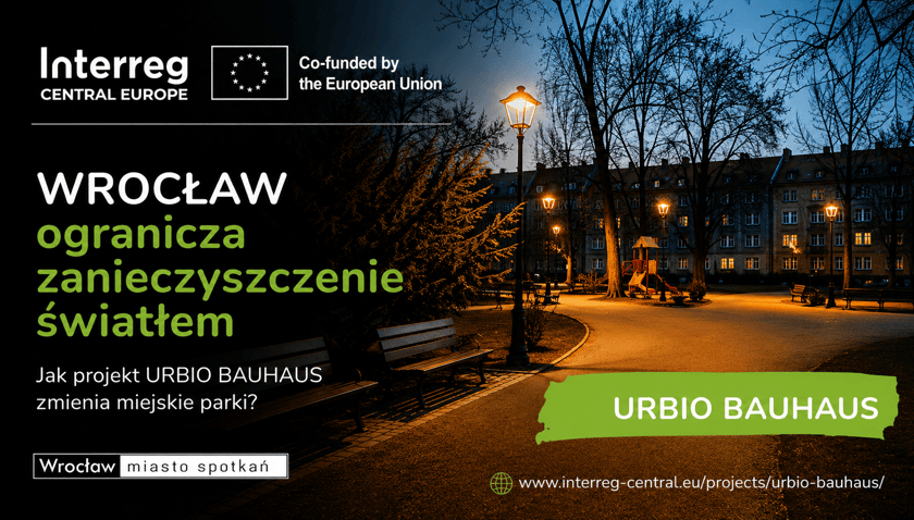 Projekt URBIO BAUHAUS zmienia miejskie parki we Wrocławiu