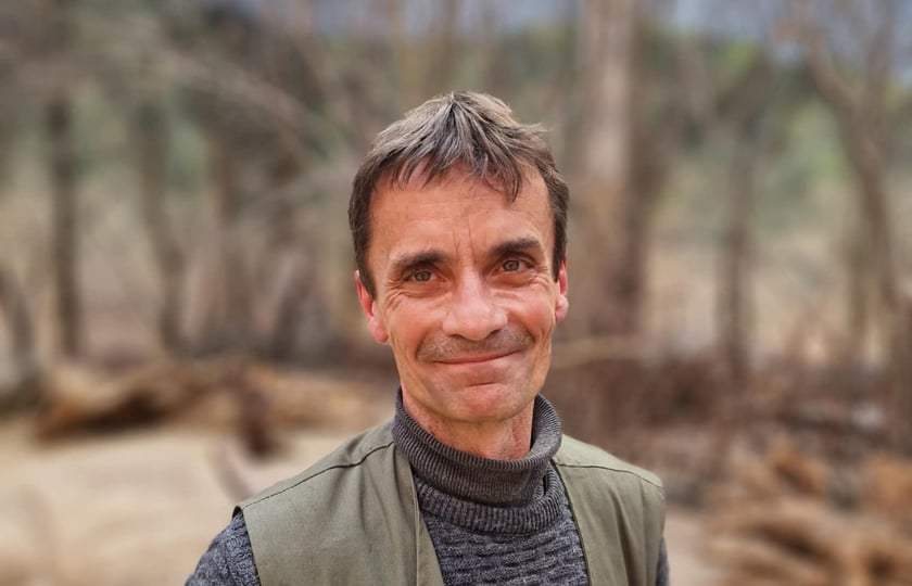 Andrzej Miozga, kierownik Sekcji Małych Ssaków z wrocławskiego zoo