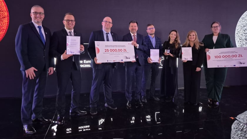 Wręczenie nagrody „Polski Produkt Przyszłości” podczas uroczystej gali w Warszawie