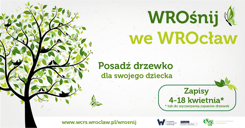 WROśnij we WROcław - plakat