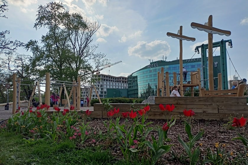 Plac zabaw na Wyspie Bielarskiej