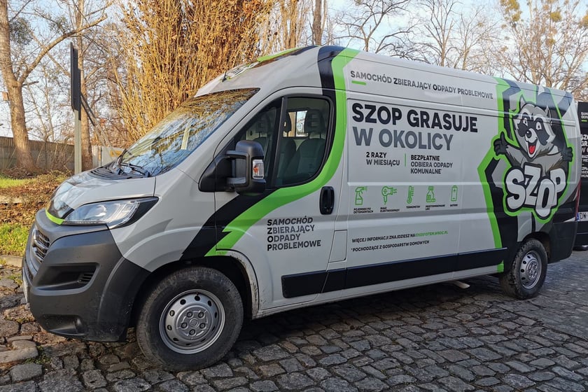 Ponad 140 ton zebranych, problemowych odpadów przez uruchomiony w 2021 r. SZOP.
