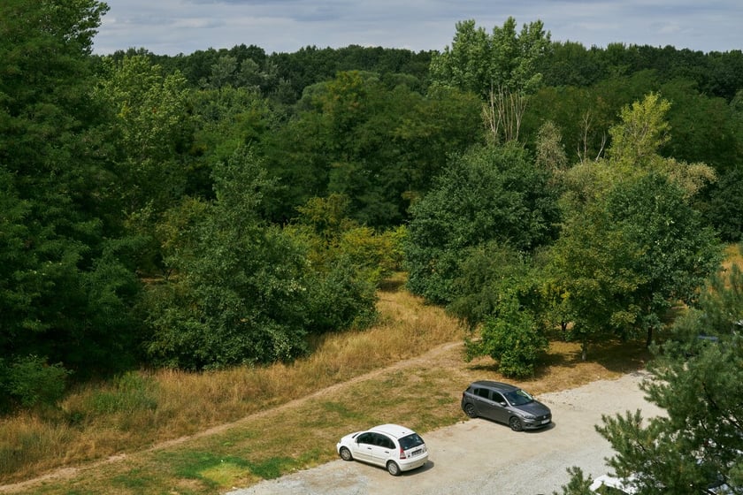 tereny zielone na Kuźnikach