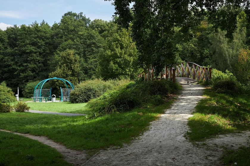 park Złotnicki we Wrocławiu